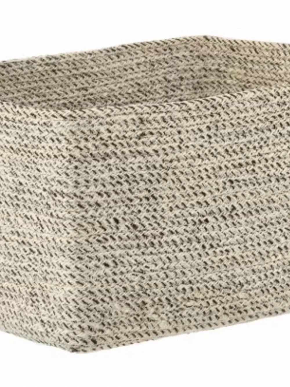 Natural Woven Jute Storage Bins (Total of 8) Natural Woven Jute Storage Bins